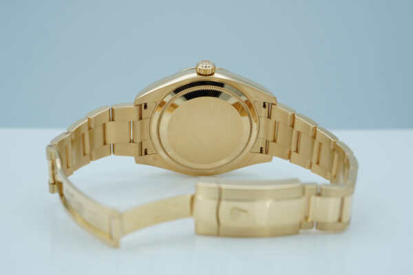 Rolex 326938 SKY-DWELLER 18K YELLOW GOLD BLACK STICK DIAL 2021 FULL SET - Image 8