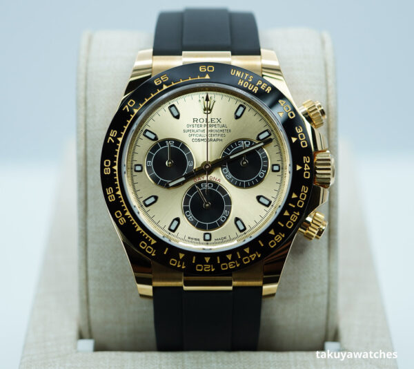 Rolex 116518LN DAYTONA YML PIKACHU 18K YELLOW GOLD OYSTERFLEX COMPLETE SET