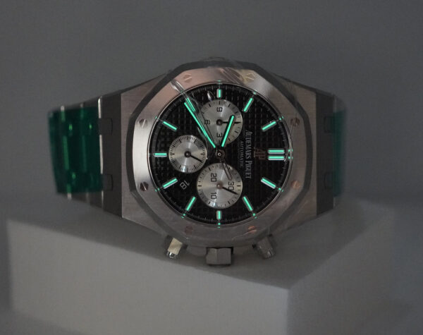 Audemars PIGUET ROYAL OAK CHRONOGRAPH 26331ST BLACK DIAL WARRANTY FULL SET - Image 11