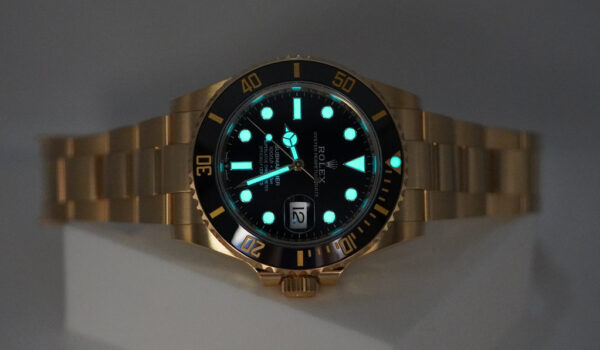 Rolex 126618LN SUBMARINER 41 YELLOW GOLD BLACK DIAL 2023 WARRANTY FULL SET - Image 10