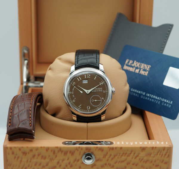 FP Journe OCTA AUTOMATIQUE RESERVE PLATINUM HAVANA DIAL 40MM FULL SET - Image 2