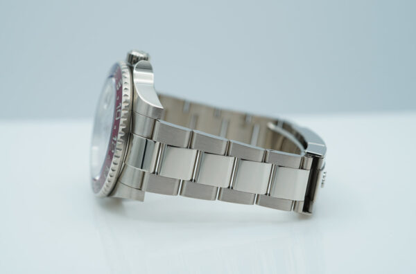 Rolex 126719BLRO GMT MASTER 2 WHITE GOLD PEPSI METEORITE DIAL 2022 FULL SET - Image 5