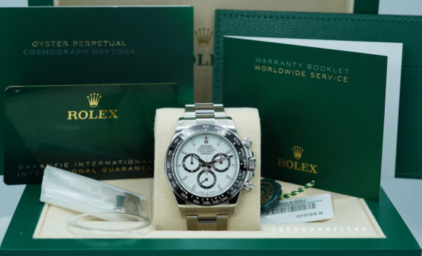 BRAND NEW Rolex 126500LN DAYTONA STEEL WHITE DIAL NEW MODEL 2024 COMPLETE SET - Image 2