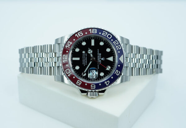 Rolex 126710BLRO PEPSI GMT MASTER II RED BLUE JUBILEE BAND 2021 COMPLETE SET - Image 9