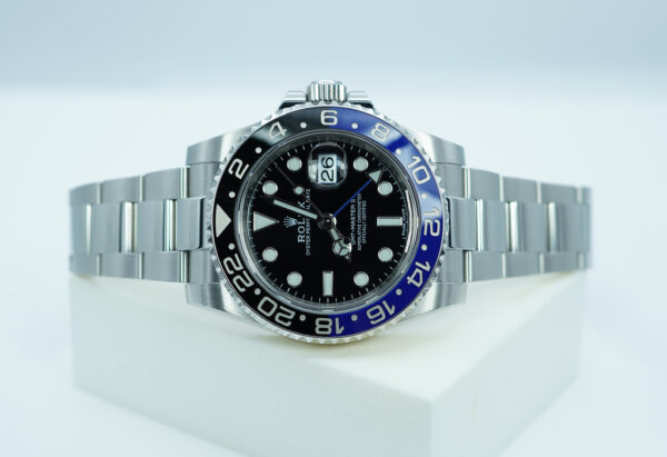 Rolex 116710BLNR GMT MASTER 2 BLACK BLUE CERAMIC BEZEL BATMAN 2016 FULL SET - Image 10
