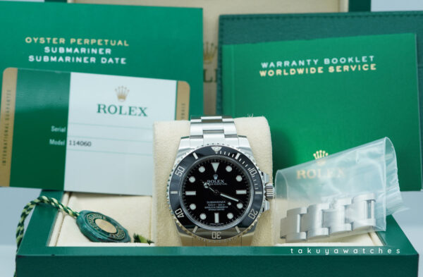 Rolex 114060 SUBMARINER NO DATE STAINLESS STEEL 40MM 2016 COMPLETE SET - Image 2