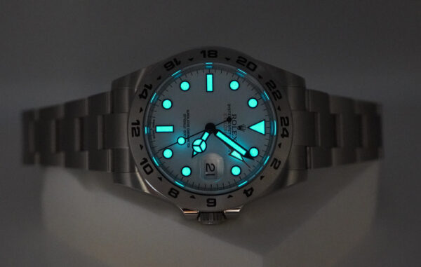 Rolex 216570 EXPLORER 2 WHITE POLAR DIAL 42MM 2020 WARRANTY COMPLETE SET - Image 11