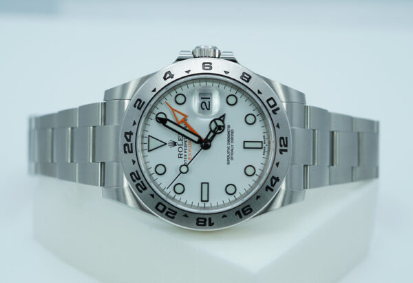 Rolex 216570 EXPLORER 2 WHITE POLAR DIAL 42MM 2020 WARRANTY COMPLETE SET - Image 10