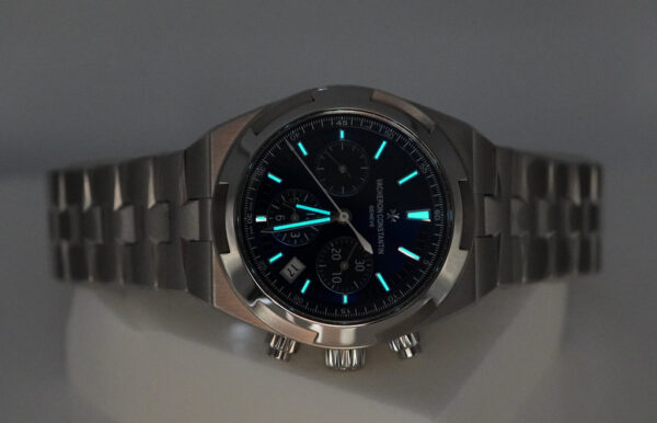 Vacheron CONSTANTIN OVERSEAS CHRONOGRAPH 5500V BLUE DIAL 2021 COMPLETE SET - Image 11