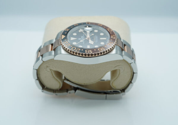 Rolex 126711CHNR GMT MASTER 2 ROSE GOLD STEEL ROOTBEER 2019 FULL SET - Image 4