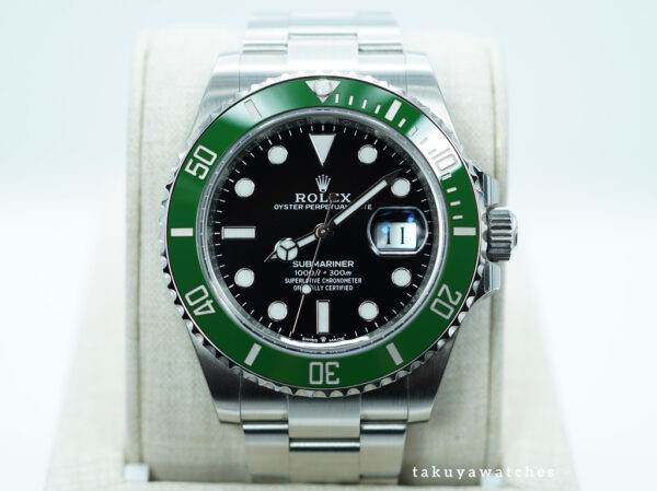 Rolex 126610LV SUBMARINER 41 GREEN MK2 BEZEL BLACK DIAL 2024 COMPLETE SET
