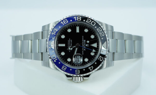 Rolex 126710BLNR GMT MASTER 2 BATMAN BLACK BLUE BEZEL 2021 WARRANTY FULL SET - Image 9