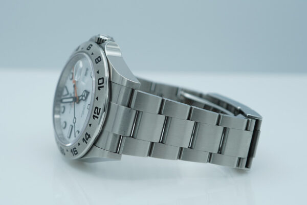 Rolex 226570 EXPLORER 2 POLAR WHITE DIAL NEW MODEL 2021 WARRANTY FULL SET - Image 5