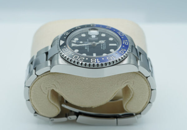 Rolex 126710BLNR GMT MASTER 2 BATMAN BLACK BLUE BEZEL 2021 WARRANTY FULL SET - Image 4