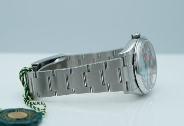 BRAND NEW Rolex 126000 OYSTER PERPETUAL 36 TURQUOISE CELEBRATION DIAL 2024 FULL SET - Image 6