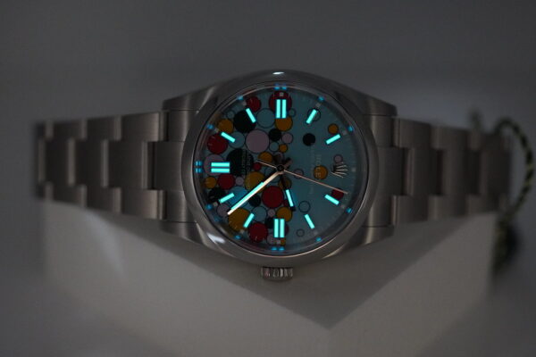 BRAND NEW Rolex 126000 OYSTER PERPETUAL 36 TURQUOISE CELEBRATION DIAL 2024 FULL SET - Image 11