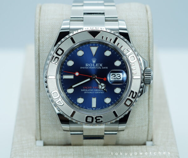 Rolex 126622 YACHTMASTER PLATINUM BEZEL BLUE DIAL 40MM 2024 COMPLETE SET
