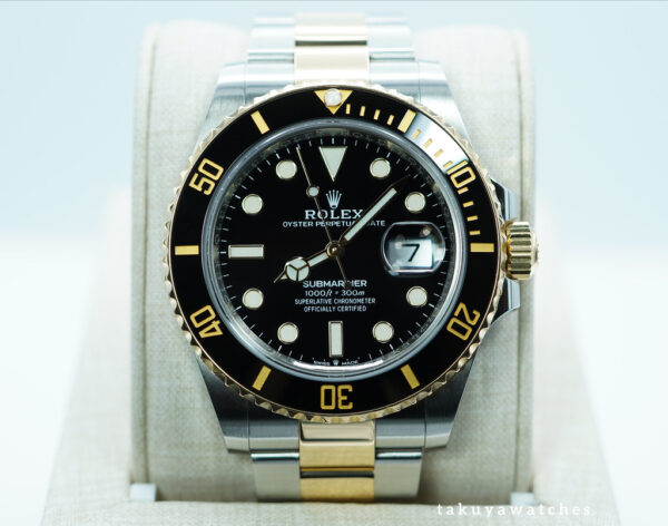 Rolex 126613LN SUBMARINER 18K YELLOW GOLD STEEL BLACK DIAL 2023 COMPLETE SET