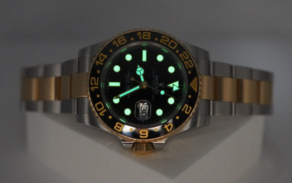 Rolex 116713LN GMT MASTER 2 TWO TONE BLACK CERAMIC 2011 FULL SET - Image 11