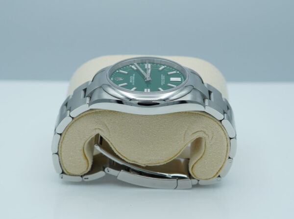 Rolex 124300 OYSTER PERPETUAL 41 GREEN DIAL RSC SERVICED WARRANTY BOX CARD - Image 4
