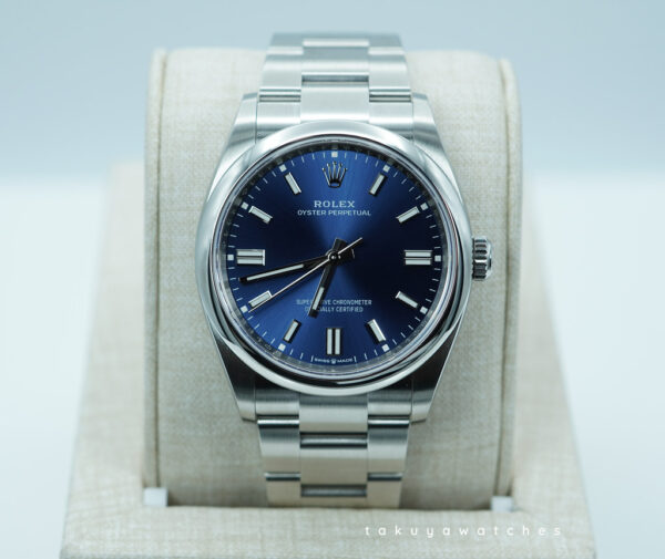 BRAND NEW Rolex 126000 OYSTER PERPETUAL 36 BLUE DIAL 2024 COMPLETE SET