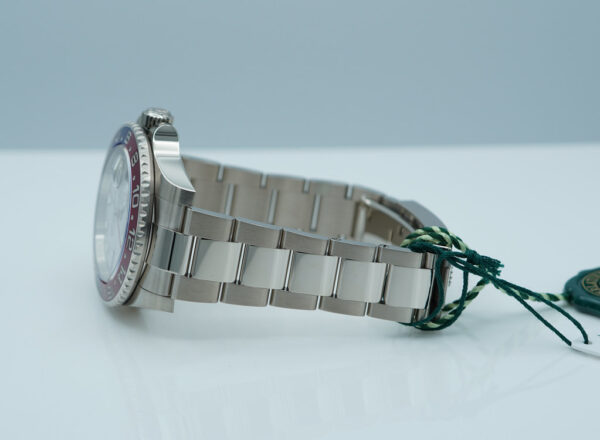 BRAND NEW Rolex 126719BLRO GMT MASTER 2 WHITE GOLD PEPSI METEORITE DIAL 2024 FULL SET - Image 5
