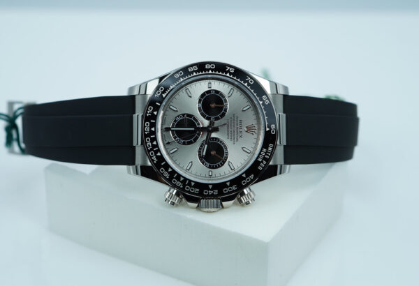BRAND NEW Rolex 126519LN DAYTONA GHOST WHITE GOLD STEEL DIAL NEW MODEL 2024 FULL SET - Image 9