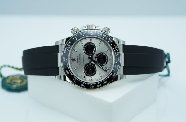 BRAND NEW Rolex 126519LN DAYTONA GHOST WHITE GOLD STEEL DIAL NEW MODEL 2024 FULL SET - Image 10
