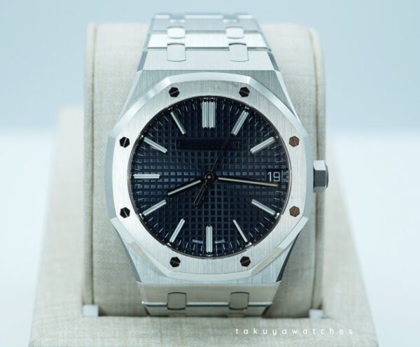 Audemars PIGUET ROYAL OAK 15510ST STAINLESS STEEL BLUE NUIT DIAL 2023 FULL SET