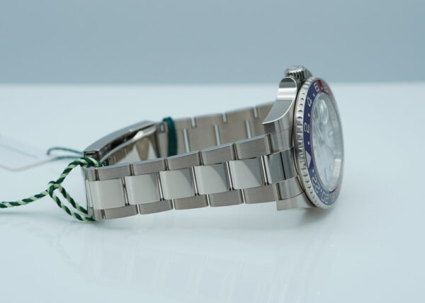 BRAND NEW Rolex 126719BLRO GMT MASTER 2 WHITE GOLD PEPSI METEORITE DIAL 2024 FULL SET - Image 6
