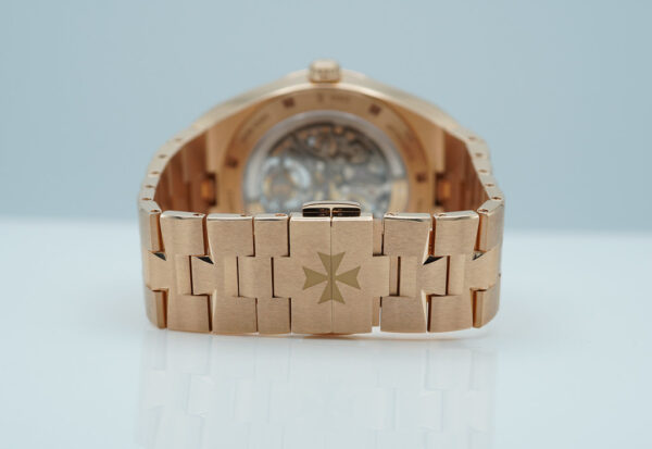 Vacheron CONSTANTIN OVERSEAS 6000V TOURBILLON SKELETON 18K ROSE GOLD FULL SET - Image 7