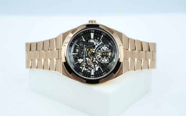 Vacheron CONSTANTIN OVERSEAS 6000V TOURBILLON SKELETON 18K ROSE GOLD FULL SET - Image 10