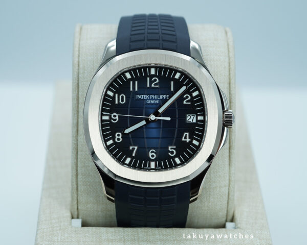 Patek PHILIPPE 5168G AQUANAUT WHITE GOLD BLUE DIAL 42MM 2024 COMPLETE SET