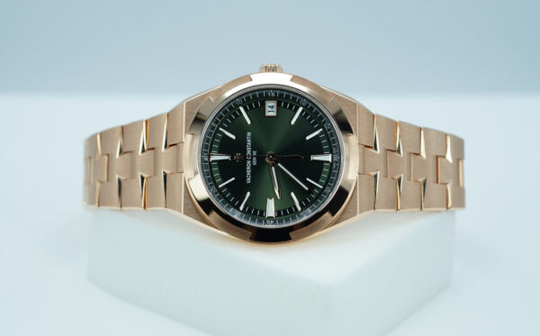 Vacheron CONSTANTIN OVERSEAS 4520V ROSE GOLD GREEN DIAL 2024 NEW MODEL FULL SET - Image 10