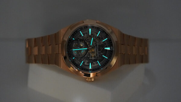 Vacheron CONSTANTIN OVERSEAS 6000V TOURBILLON SKELETON 18K ROSE GOLD FULL SET - Image 11