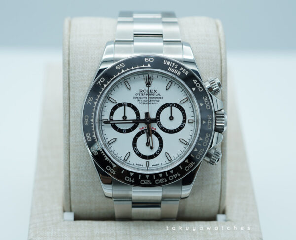Rolex 126500LN DAYTONA STEEL WHITE DIAL NEW MODEL 2024 COMPLETE SET
