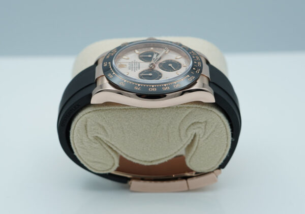 Rolex 116515LN DAYTONA 18K ROSE GOLD SUNDUST DIAL OYSTERFLEX BAND 2021 FULL SET - Image 4