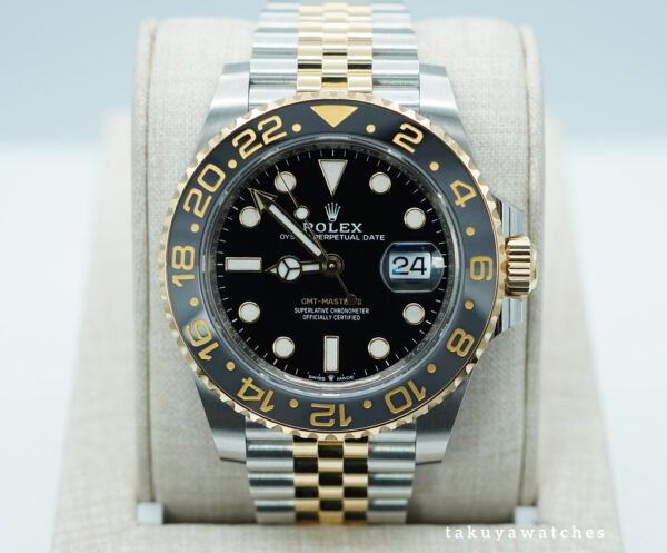 Rolex 126713GRNR GMT MASTER 2 GREY BLACK BEZEL JUBILEE BAND 2024 FULL SET
