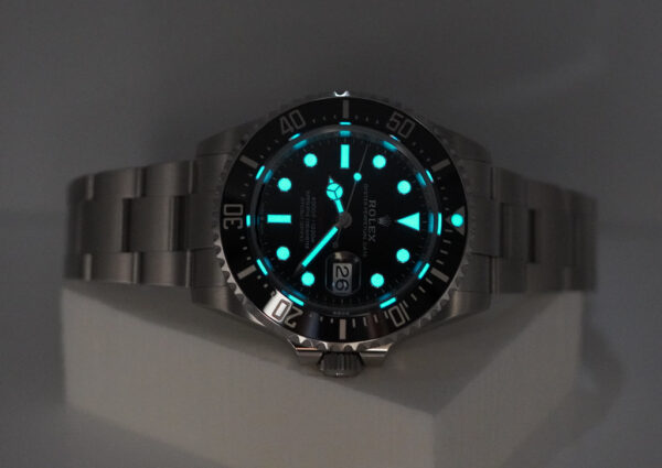 Rolex 126600 SEA-DWELLER CYCLOPS RED TEXT 2021 WARRANTY COMPLETE SET - Image 11