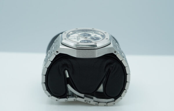 Audemars PIGUET ROYAL OAK CHRONOGRAPH 26315ST BLUE SILVER DIAL 38MM FULL SET - Image 4