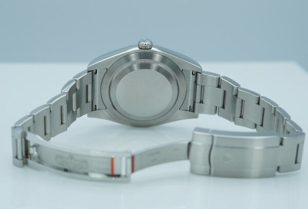 Rolex 114300 OYSTER PERPETUAL NO DATE DARK RHODIUM DIAL 39MM 2020 FULL SET - Image 8