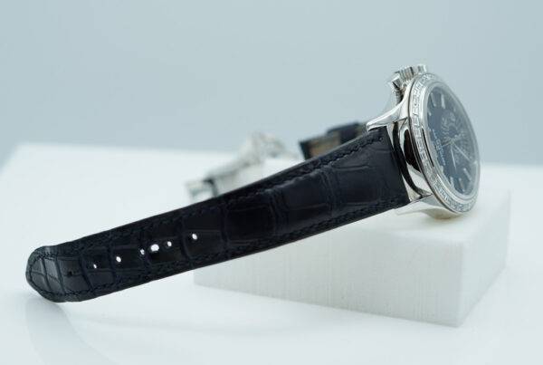Patek PHILIPPE 5961P PLATINUM ANNUAL CALENDAR CHRONOGRAPH BAGUETTE DIAMOND 2023 FULL SET - Image 6