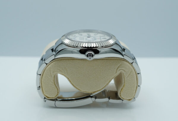 Rolex 326934 SKY-DWELLER WHITE DIAL OYSTER BAND 2020 WARRANTY COMPLETE SET - Image 3