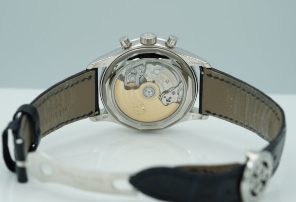 Patek PHILIPPE 5961P PLATINUM ANNUAL CALENDAR CHRONOGRAPH BAGUETTE DIAMOND 2023 FULL SET - Image 8