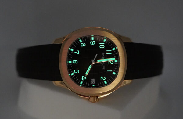 Patek PHILIPPE 5167R AQUANAUT ROSE GOLD BROWN DIAL NEW MOVEMENT 2023 FULL SET - Image 12