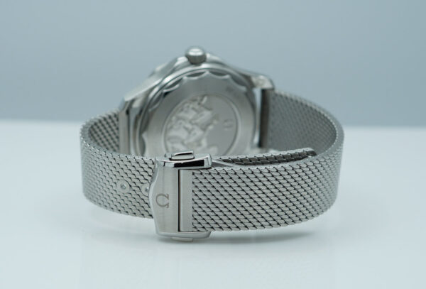 Omega SEAMASTER DIVER 300M SUMMER BLUE MESH BRACELET EXTRA STRAPS 2023 FULL SET - Image 7