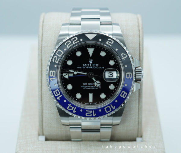 Rolex 126710BLNR GMT MASTER 2 BLACK BLUE BEZEL NEW MODEL 2022 WARRANTY FULL SET