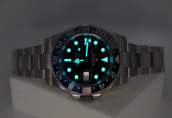 Rolex 126710BLNR GMT MASTER 2 BLACK BLUE BEZEL NEW MODEL 2022 WARRANTY FULL SET - Image 11