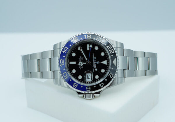 Rolex 126710BLNR GMT MASTER 2 BLACK BLUE BEZEL NEW MODEL 2022 WARRANTY FULL SET - Image 9