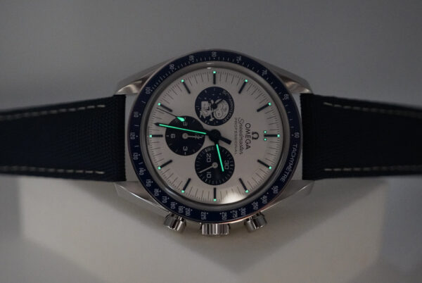 BRAND NEW Omega SPEEDMASTER SILVER SNOOPY AWARD 50TH ANNIVERSARY 2024 FULL SET - Image 11